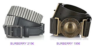 Cinturones Burberry